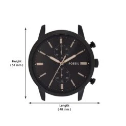 Fossil Townsman FS5437 Herenhorloge 44 Mm - Zwart -Casio Verkoop 1200x1200 866