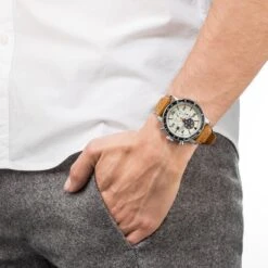 Citizen Brycen Horloge - Citizen Heren Horloge - Bruin - Diameter 44 Mm - Roestvrij Staal -Casio Verkoop 1200x1200 990