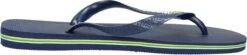 Havaianas Brasil Logo Unisex Slippers - Navy Blue - Maat 45/46 -Casio Verkoop 1200x267