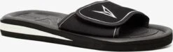Heren Badslippers Met Klittenband - Zwart - Maat 44