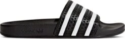 Adidas Adilette Heren Slippers - Core Black/White/Core Black - Maat 43