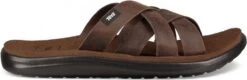 Teva - Voya Slide Leather - Leren Slippers - 44,5 - Bruin -Casio Verkoop 1200x390 2