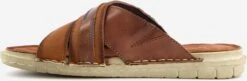 Van Beers Leren Heren Slippers - Bruin - Maat 43 -Casio Verkoop 1200x395 4