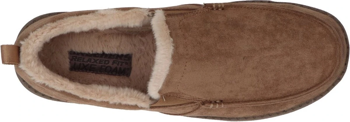 Skechers Melson Heren Pantoffel - Cognac - Maat 44 6 Skechers Melson Heren Pantoffel - Cognac - Maat 44 - Afbeelding 4