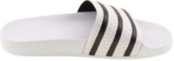 Adidas Adilette Heren Slippers - White/Core Black/White - Maat 44.5 -Casio Verkoop 1200x421 6