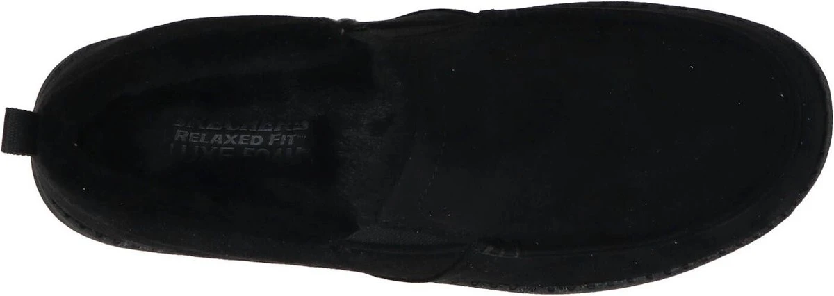 Skechers Melson Heren Pantoffel - Zwart - Maat 45 12 Skechers Melson Heren Pantoffel - Zwart - Maat 45 - Afbeelding 10