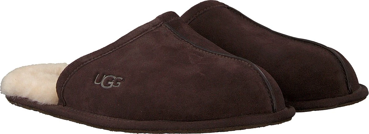 UGG M Scuff Heren Sloffen - Donkerbruin - Maat 43 8 UGG M Scuff Heren Sloffen - Donkerbruin - Maat 43 - Afbeelding 6