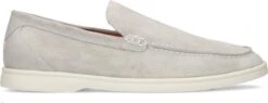 Sacha - Heren - Lichtgrijze Suède Loafers - Maat 41
