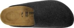 Birkenstock Amsterdam Anthracite Narrow VEG Felt Wooly Home Unisex Pantoffels - Antraciet - Maat 42 -Casio Verkoop 1200x465 1