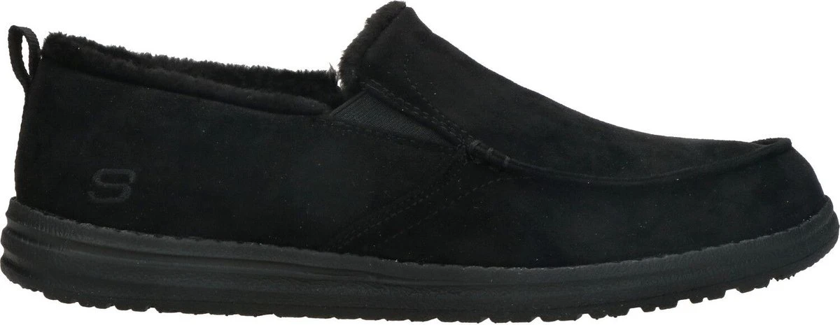 Skechers Melson Heren Pantoffel - Zwart - Maat 45 3 Skechers Melson Heren Pantoffel - Zwart - Maat 45