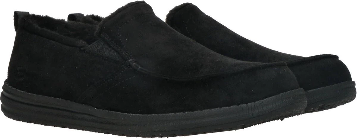 Skechers Melson Heren Pantoffel - Zwart - Maat 45 18 Skechers Melson Heren Pantoffel - Zwart - Maat 45 - Afbeelding 16