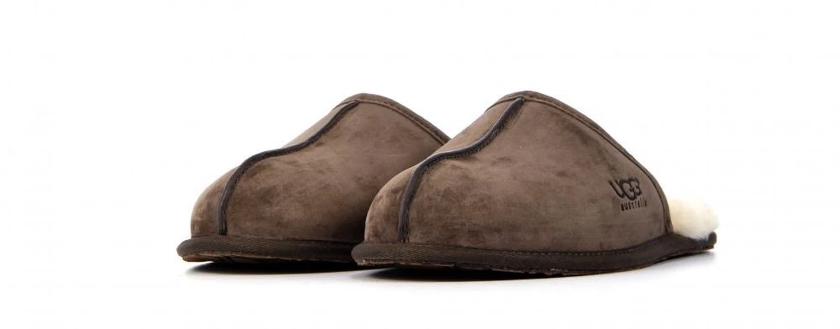 UGG M Scuff Heren Sloffen - Donkerbruin - Maat 43 10 UGG M Scuff Heren Sloffen - Donkerbruin - Maat 43 - Afbeelding 8