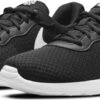NIKE Tanjun Sneakers - Black / White / Barely Volt / Black - Heren - EU 43