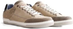 NoGRZ W.Burn - Leren Heren Sneaker - Taupe - Maat 46 -Casio Verkoop 1200x476 3