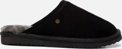 Warmbat Classic Suede Heren Pantoffels - Black - Maat 43