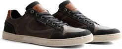 NoGRZ G.Reims - Leren Heren Sneaker - Taupe - Maat 41