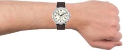 Timex Standard Chrono TW2V27600 Horloge - Leer - Bruin - Ø 41 Mm -Casio Verkoop 1200x493