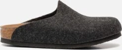 Birkenstock Amsterdam Anthracite Narrow VEG Felt Wooly Home Unisex Pantoffels - Antraciet - Maat 42 -Casio Verkoop 1200x496 1