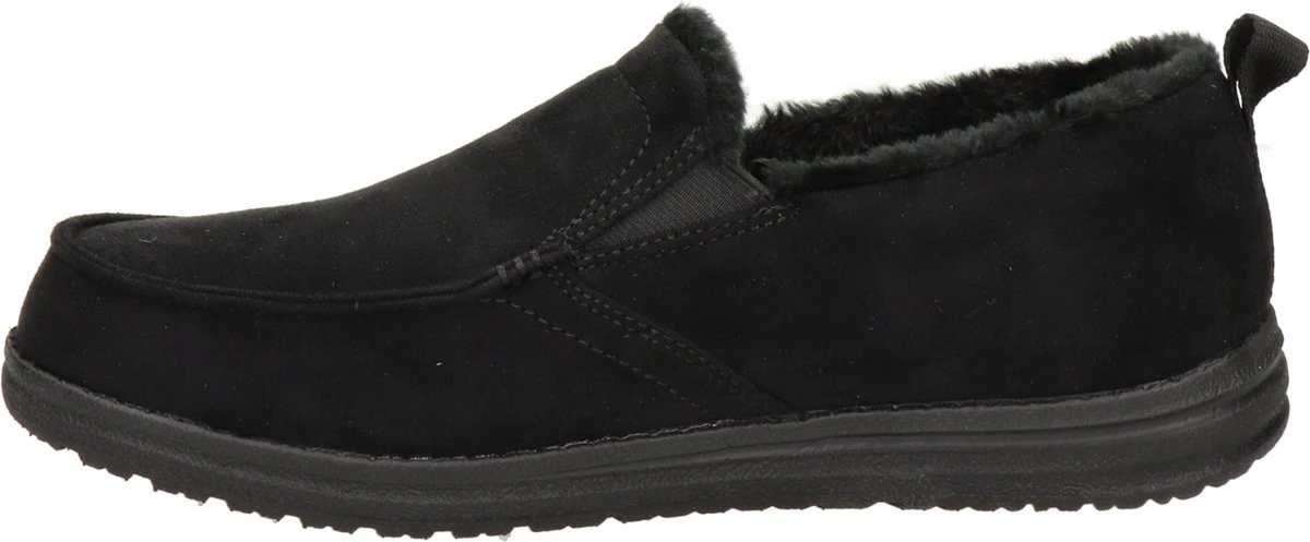 Skechers Melson Heren Pantoffel - Zwart - Maat 45 5 Skechers Melson Heren Pantoffel - Zwart - Maat 45 - Afbeelding 3