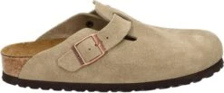 Birkenstock Boston SFB VL Narrow Unisex Clogs - Taupe - Maat 41