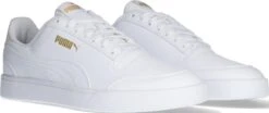 PUMA Shuffle Unisex Sneakers - White/TeamGold - Maat 43 -Casio Verkoop 1200x505 5