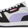 PUMA R78 Unisex Sneakers - White/VividViolet/Black/GlowingPink - Maat 41 -Casio Verkoop 1200x510 7
