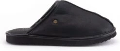 Warmbat Barron Suede Heren Pantoffels - Black - Maat 43