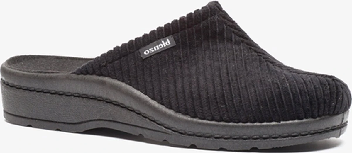 Blenzo Heren Pantoffels - Zwart - Maat 43 - Sloffen 3 Blenzo Heren Pantoffels - Zwart - Maat 43 - Sloffen