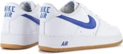 Nike Air Force 1 Low Retro - Color Of The Month - Heren Sneakers Sportschoenen Vrijetijds Schoenen Leer Wit-Blauw DJ3911-101 - Maat EU 44.5 US 10.5 -Casio Verkoop 1200x525 10