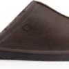 Warmbat Barron Suede Heren Pantoffels - Brown - Maat 43