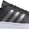 Adidas Originals Grand Court - Heren Leer Sneakers Sport Casual Schoenen Zwart H04547 - Maat EU 43 1/3 UK 9