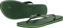 Ipanema Classic Brasil Slippers Heren - Green - Maat 45/46 -Casio Verkoop 1200x537 16