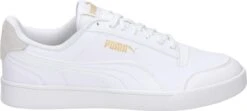 PUMA Shuffle Unisex Sneakers - White/TeamGold - Maat 43