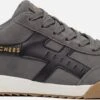 Skechers Zinger-Manchego Sneakers Grijs Suede - Heren - Maat 43