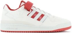 Adidas Originals Forum Low - Heren Sneakers Schoenen Wit-Rood GW2043 - Maat EU 42 2/3 UK 8.5