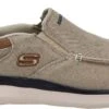 Skechers Delson 2.0 Heren Instappers - Sand - Maat 46