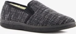 Thu!s Gevoerde Heren Pantoffels - Grijs - Maat 45 - Sloffen