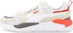 PUMA X-Ray² Square Better Sneakers Heren - Puma White / Puma White / Vaporous Gray / Firelight / Phantom Black - EU 43 -Casio Verkoop 1200x551 4