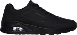 Skechers Uno Stand On Air Heren Sneakers - Zwart - Maat 43