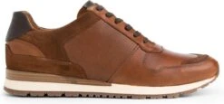 Travelin' Tamworth Herensneakers - Leren Veterschoenen - Cognac Bruin Leer - Maat 42 -Casio Verkoop 1200x561 10