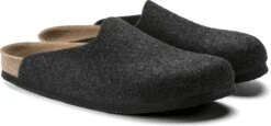 Birkenstock Amsterdam Anthracite Narrow VEG Felt Wooly Home Unisex Pantoffels - Antraciet - Maat 42 -Casio Verkoop 1200x561 5