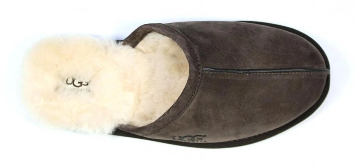 UGG M Scuff Heren Sloffen - Donkerbruin - Maat 43 6 UGG M Scuff Heren Sloffen - Donkerbruin - Maat 43 - Afbeelding 4
