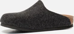 Birkenstock Amsterdam Anthracite Narrow VEG Felt Wooly Home Unisex Pantoffels - Antraciet - Maat 42 -Casio Verkoop 1200x565 1