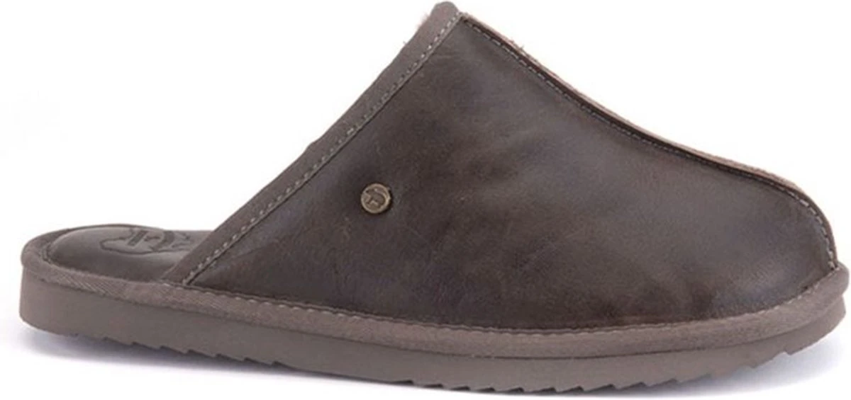 Warmbat Barron Suede Heren Pantoffels - Brown - Maat 43 6 Warmbat Barron Suede Heren Pantoffels - Brown - Maat 43 - Afbeelding 4