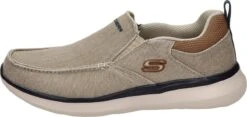 Skechers Delson 2.0 Heren Instappers - Sand - Maat 46 -Casio Verkoop 1200x570 1
