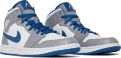 Nike Air Jordan 1 Mid True Blue Cement (GS) Maat 36.5/4.5Y DQ8423 014 -Casio Verkoop 1200x582 2