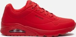 Skechers Uno Stand On Air Heren Sneakers - Rood - Maat 43