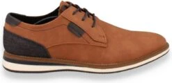 SJ LIFESTYLE SJ Heren Veterschoen Cognac COGNAC 45