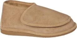 LuLu- Leren Schapenvacht Pantoffels - Sloffen Voor Dames & Heren- Ruime Instap Met Klittenband Sluiting - Stevige Harde Zool - Maat 43 -Casio Verkoop 1200x589 13
