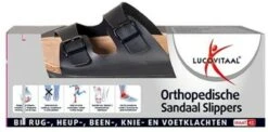 Lucovitaal Orthopedische Sandaal Slippers Maat 42